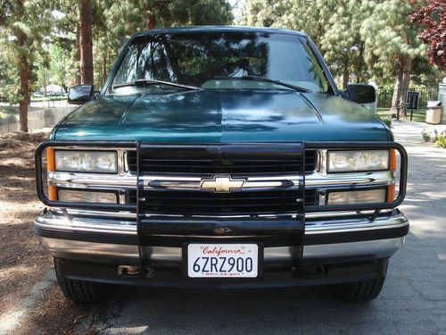 1996 chevrolet tahoe chevy 2 door low miles california truck 4x4 k5