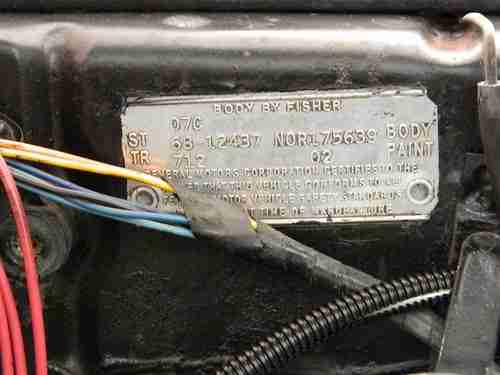 1968 SS Chevy Camaro - First Gen., 396 Big Block, restored, image 9