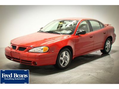 2004 pontiac grand am se2 3.4l front wheel drive sedan one owner great deal