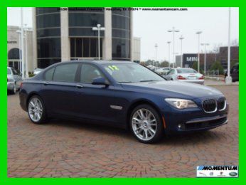 2012 bmw 750li 4k miles*driver assistance pkg*comfort access*rear dvd*we finance