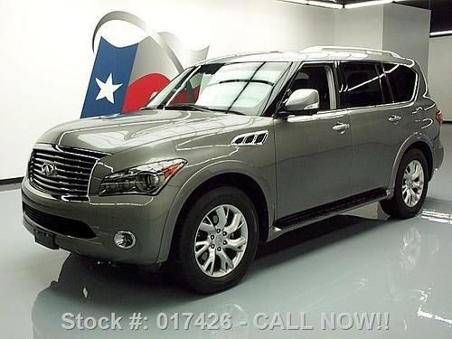 2012 infiniti qx56 4x4 theater sunroof nav rear cam dvd texas direct auto