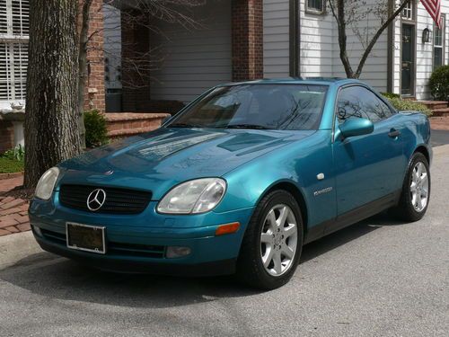 1998 mercedes-benz slk230 kompressor convertible 2-door 2.3l