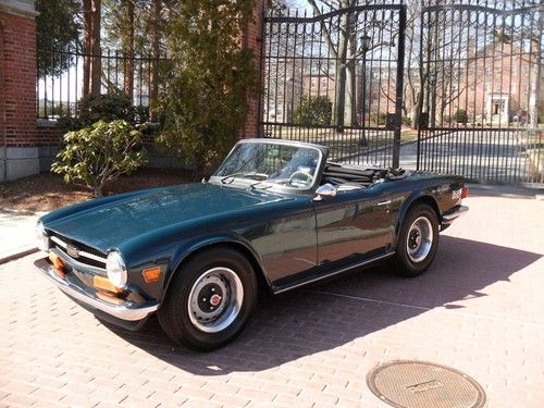 1973 triumph tr6 - overdrive
