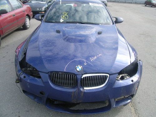 2009 bmw m3 coupe damaged runs