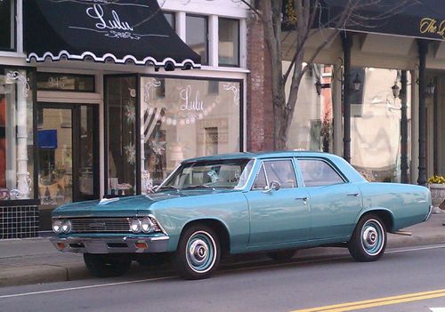 1966 chevrolet chevelle excellent cond automatic trans air shocks * no reserve *