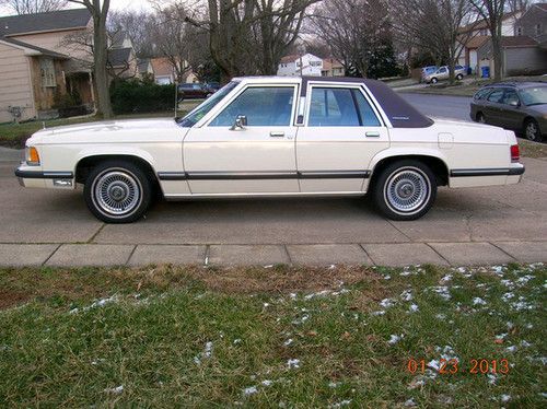1991 mercury grand marquis ls sedan 4-door 5.0l 79k mile one family owned