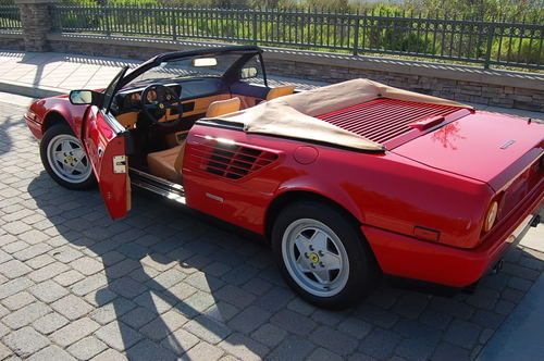 Mondial 3.2 cabriolet, u.s. version, all original, unrestored, 2 owner, 6k miles