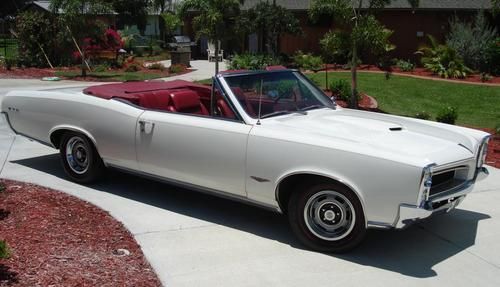 1966 pontiac gto white amazing condition