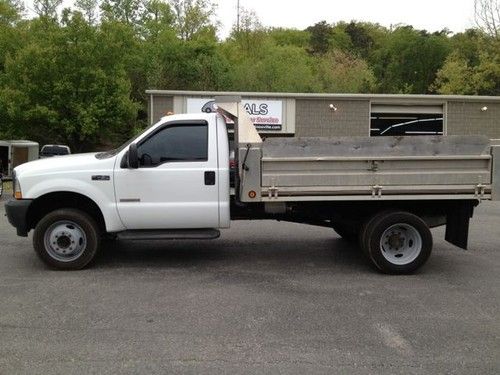 2004 ford f-450 dump truck 5 speed manual 2-door 4wd