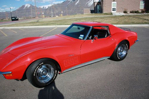 1972 award winning chevrolet corvette stingray,celebrity owned