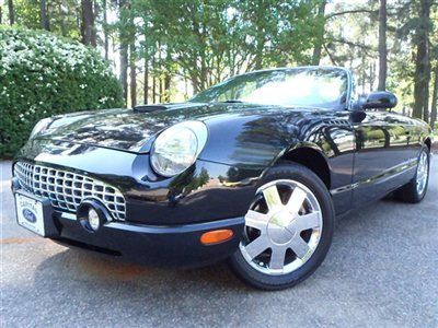 2dr convertible premium ford thunderbird low miles automatic gasoline 3.9l v8 fi