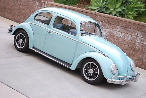 Super clean bahama blue 1964 turbo bug