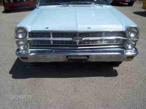 1967 FORD FAIRLANE 500 HARDTOP LOW MILES FACTORY AIR CONDITIONER, image 3