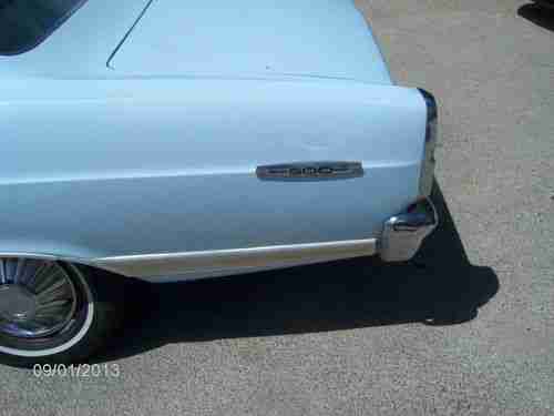 1967 FORD FAIRLANE 500 HARDTOP LOW MILES FACTORY AIR CONDITIONER, image 5