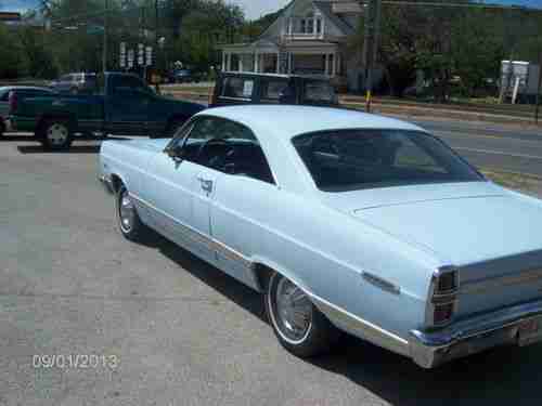 1967 FORD FAIRLANE 500 HARDTOP LOW MILES FACTORY AIR CONDITIONER, image 6