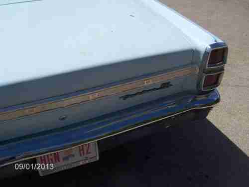 1967 FORD FAIRLANE 500 HARDTOP LOW MILES FACTORY AIR CONDITIONER, image 7