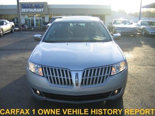 2012 lincoln mkz heated cool leather seats roof chrome 6 cd history report 10 11