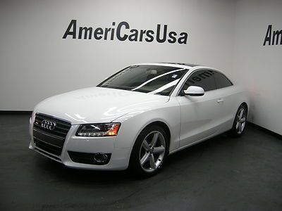 2010 a5 quattro premium plus led lights carfax certified one florida owner