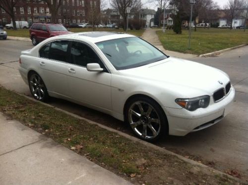 2002 bmw 745i base sedan 4-door 4.4l