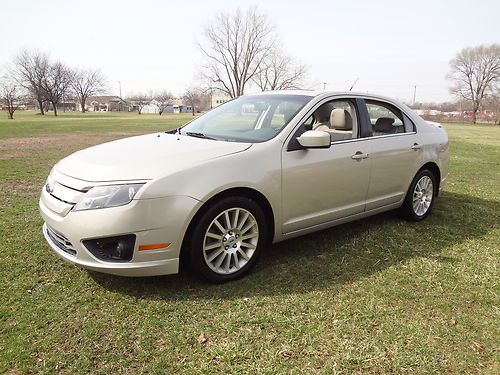 2010 ford fusion_2.5l_sync_moon_back up sensors_rear spoiler_rebuilt_no reserve