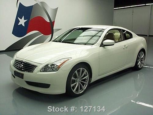 2008 infiniti g37 journey leather xenons 19" wheels 41k texas direct auto