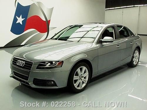 2011 audi a4 2.0t premium turbocharged auto sunroof 29k texas direct auto