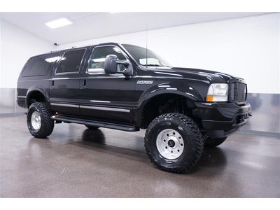 Rare 7.3l diesel powerstroke suv! black with leather interior!