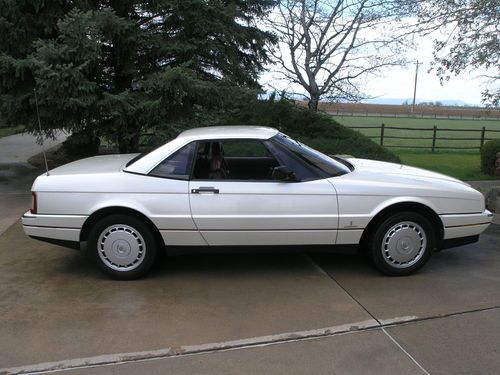 1989 cadillac allante  no reserve!