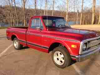 1969 CHEVY C10 CUSTOM SHORT BED    TOREADOR RED METALLIC, image 10