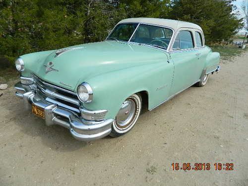 1951 51  chrysler imperial 2 door  club  coupe  car 331 hemi  watch video