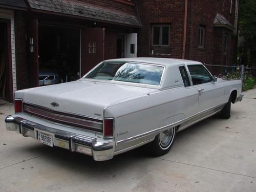 1976 lincoln town coupe