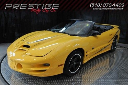 2002 pontiac transam collector edition1 of only 492 produced  convertible