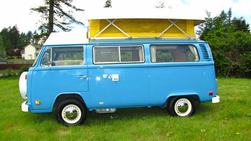 Riviera-westfalia bus pop-top camper van automatic selling world wide no reserve