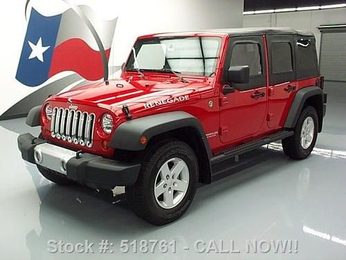 2008 jeep wrangler unlimited x 4x4 4-door auto nav 16k texas direct auto