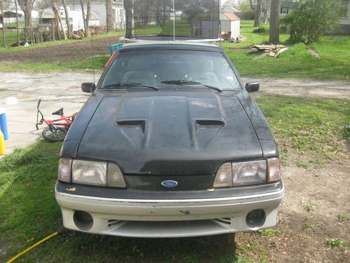 1988 mustang gt ttop 5 speed rare