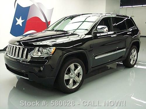 2011 jeep grand cherokee overland 4x4 nav rear cam 30k texas direct auto