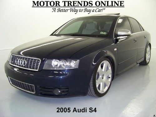 Quattro navigation 4.2l v8 sunroof xenons leather htd seats 2005 audi s4 64k