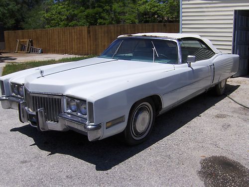 1971 cadillac eldorado convertible 8.2 l