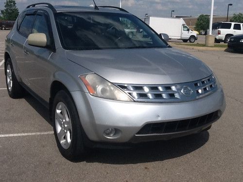 2003 nissan murano sl lthr roof awd