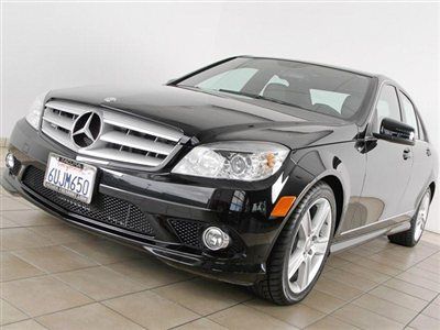 4dr sdn c300 sport rwd c-class low miles sedan