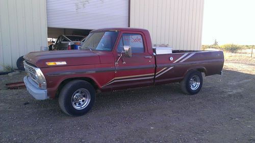 1967 ford f-100 long bed 2wd 300 6 cyl