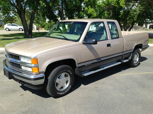 1998 chevrolet k1500 silverado extended cab pickup 2-door 5.7l