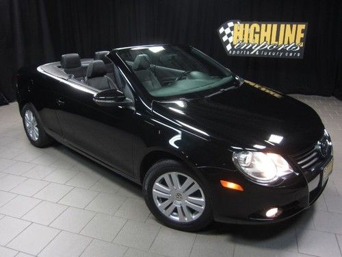 2010 vw eos komfort, 200-hp turbo, 6 speed manual, 4 seat retractable hardtop!!