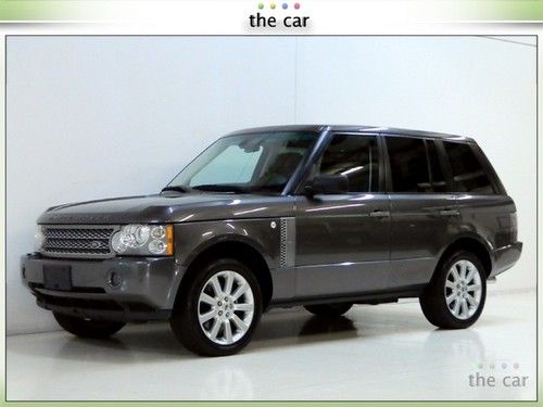 06 range rover supercharged full-size nav sat cam dvd/tvs $94k new msrp pristine