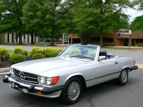 1986 560sl - just in! a very nice looking &amp; driving roadster! ~$99 no reserve!~