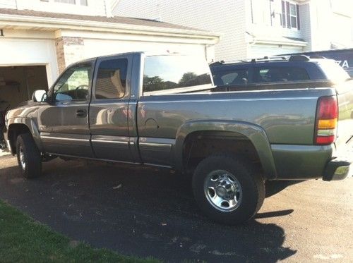 2002 chevrolet silverado 2500hd ext cab 2wd duramax diesel