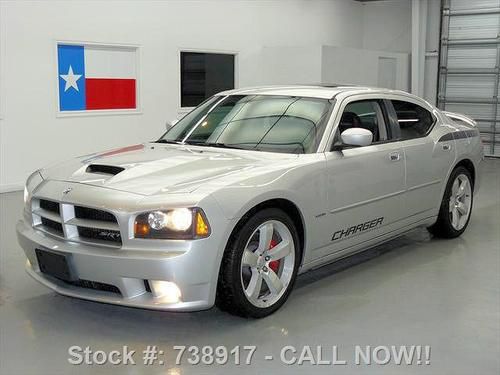 2007 dodge charger srt-8 hemi sunroof nav 20's only 43k texas direct auto