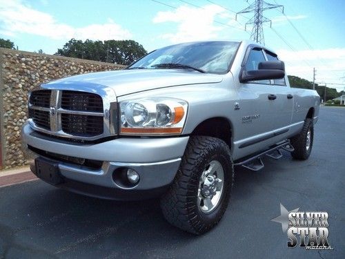 06 ram 3500 slt srw 4wd quad/diesel/xnice/loaded/tx!