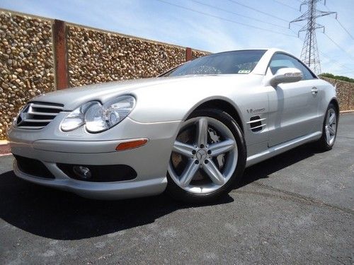 Sl55 amg-supercharged-navi-panorama conv-htd&amp;cooled massaging seats-paddle shift