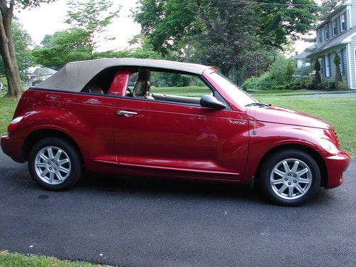 2006 chrysler pt cruiser convertible, 2.4 turbo, touring edition, excellent cond